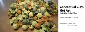 "Red Wave (every shade of green, ongoing)" by Robert Shiles | Conceptual Clay, Hot Art @ Brookline Arts Center