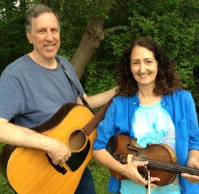 Howie Newman and Jackie Damsky at Brookline Main Library June 4